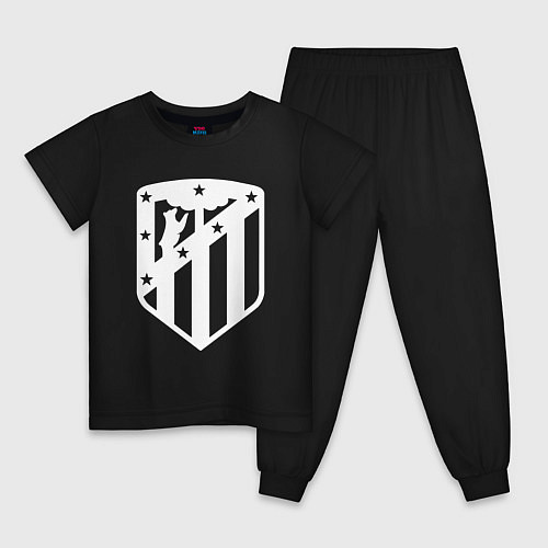 Детская пижама FC Atletico Madrid / Черный – фото 1