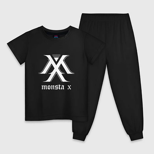Детская пижама Monsta X / Черный – фото 1