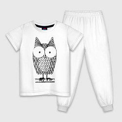 Детская пижама Owl grafic