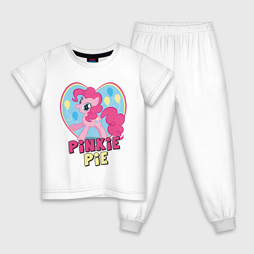Детская пижама Pinkie Pie: in my heart / Белый – фото 1