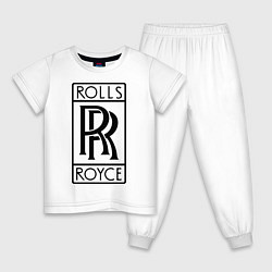 Детская пижама Rolls-Royce logo