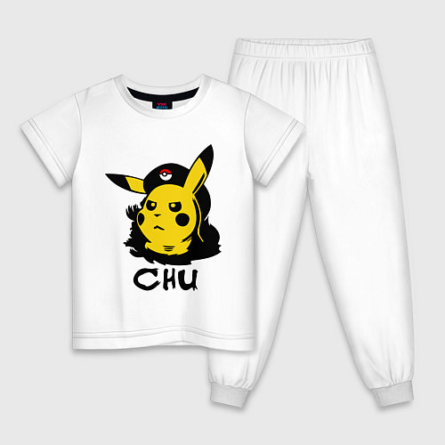 Детская пижама Чю Гевара (Chu Guevara) / Белый – фото 1