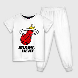 Детская пижама Miami Heat-logo