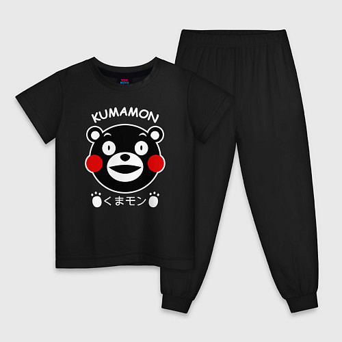 Детская пижама Kumamon / Черный – фото 1