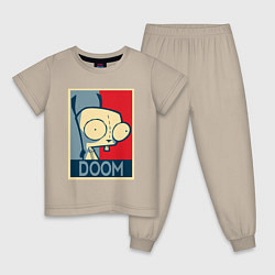 Детская пижама Doom Zim