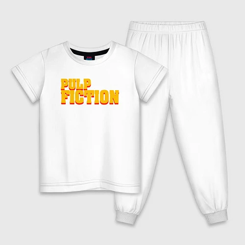 Детская пижама Pulp Fiction / Белый – фото 1