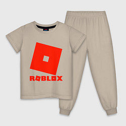 Детская пижама Roblox Logo