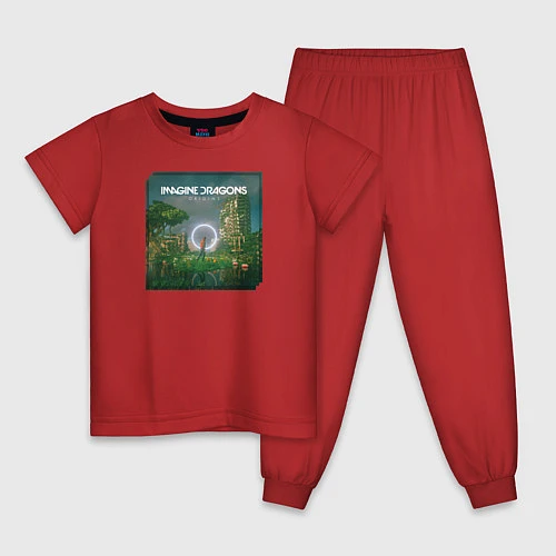 Детская пижама Imagine Dragons Origins / Красный – фото 1