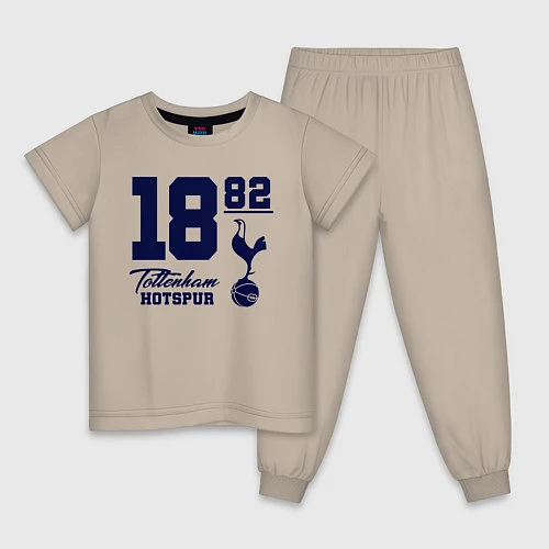 Детская пижама FC Tottenham 1882 / Миндальный – фото 1