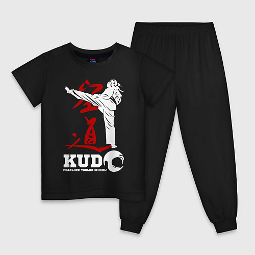Детская пижама Kudo / Черный – фото 1