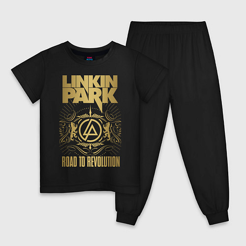 Детская пижама Linkin Park: Road to Revolution / Черный – фото 1
