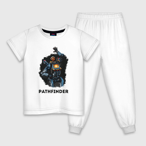 Детская пижама Apex Legends: Pathfinder / Белый – фото 1