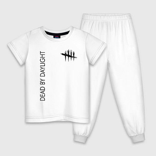 Детская пижама Dead by Daylight / Белый – фото 1