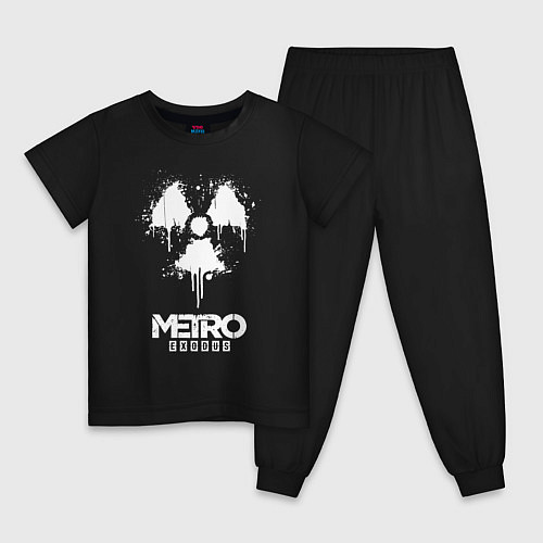 Детская пижама METRO EXODUS / Черный – фото 1