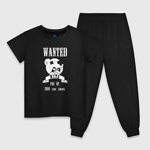 Детская пижама Wanted Nita / Черный – фото 1