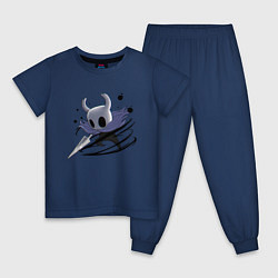 Пижама хлопковая детская Hollow Knight, цвет: тёмно-синий