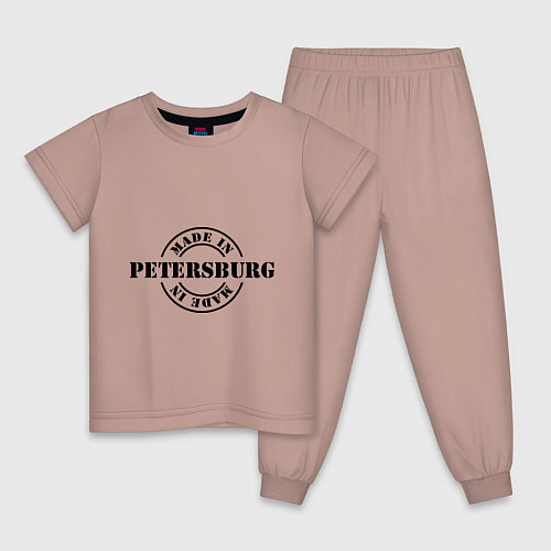 Детская пижама Made in Petersburg / Пыльно-розовый – фото 1