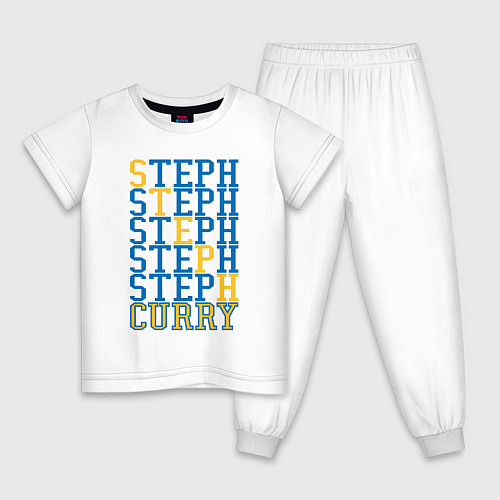Детская пижама Steph Curry / Белый – фото 1