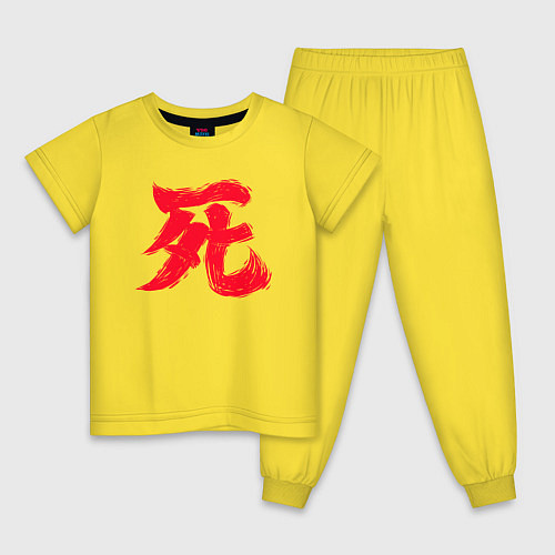Детская пижама Sekiro: Shadows Die Twice / Желтый – фото 1