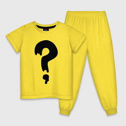 Детская пижама Знак Вопроса