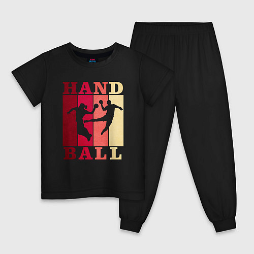 Детская пижама Handball / Черный – фото 1