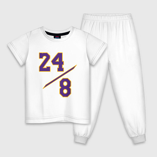 Детская пижама Kobe Bryant / Белый – фото 1