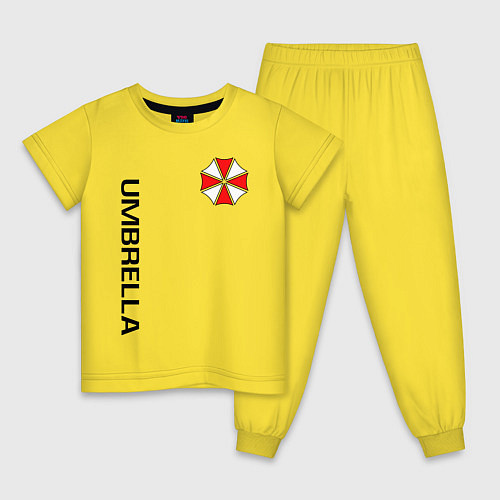 Детская пижама UMBRELLA CORP / Желтый – фото 1