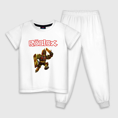 Детская пижама ROBLOX / Белый – фото 1