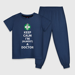 Детская пижама Keep calm I??m a doctor