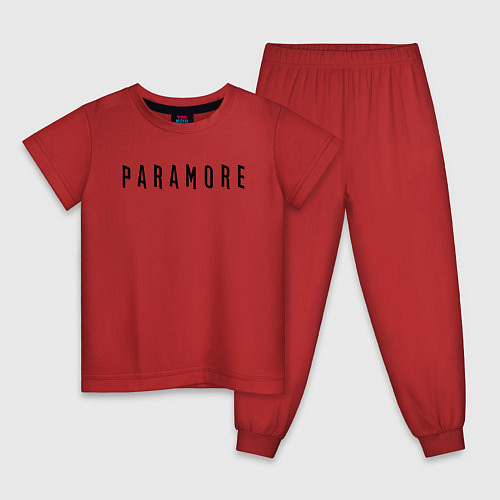 Детская пижама Paramore / Красный – фото 1