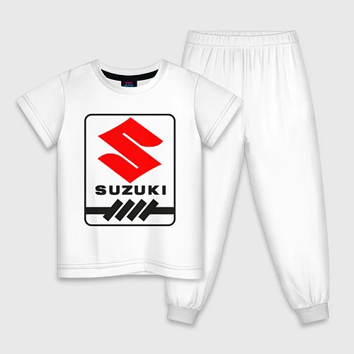 Детская пижама Suzuki / Белый – фото 1