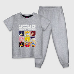 Детская пижама Японский Sonic