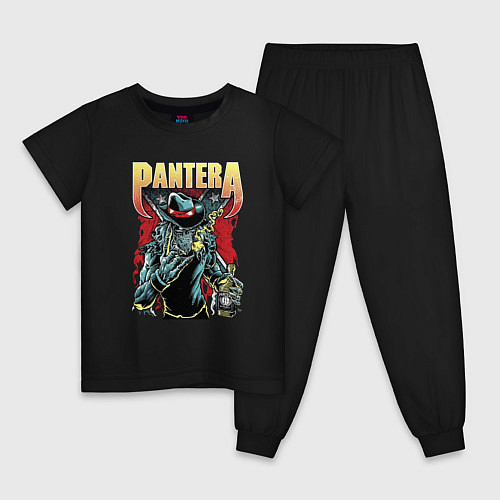 Детская пижама Pantera / Черный – фото 1