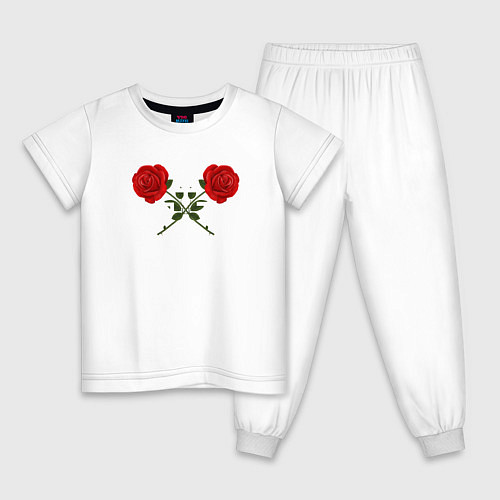 Детская пижама Payton Moormeier / Белый – фото 1