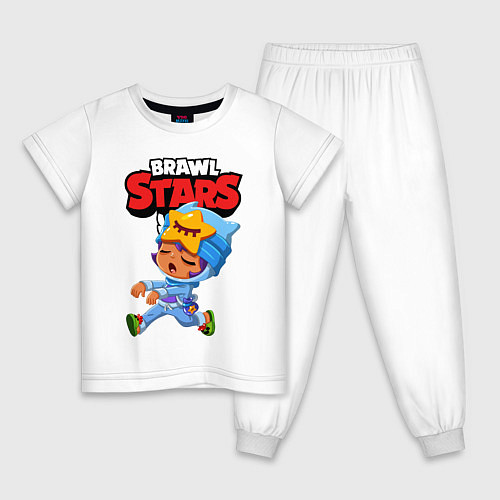 Детская пижама BRAWL STARS SANDY / Белый – фото 1