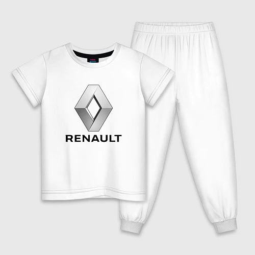 Детская пижама RENAULT / Белый – фото 1