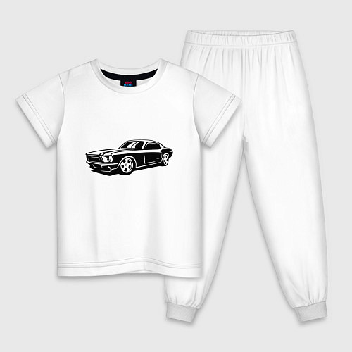 Детская пижама Ford Mustang Z / Белый – фото 1