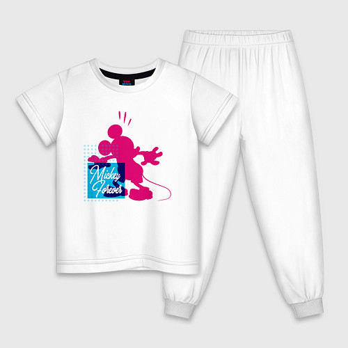 Детская пижама Mickey Forever / Белый – фото 1