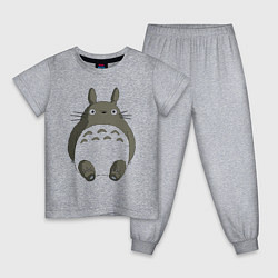 Детская пижама Тоторо с прозрачным пузиком