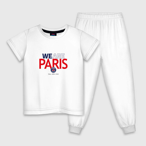 Детская пижама PSG We Are Paris 202223 / Белый – фото 1