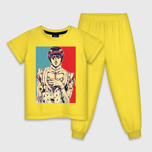 Детская пижама Бруно Буччеллати / Желтый – фото 1