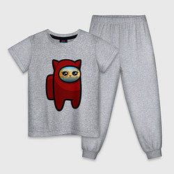 Детская пижама Among us Cat