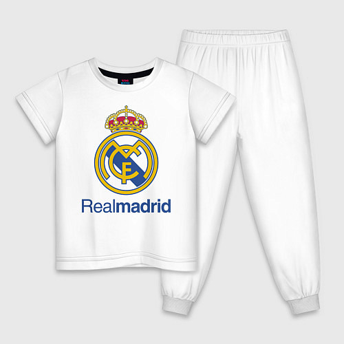 Детская пижама Real Madrid FC / Белый – фото 1