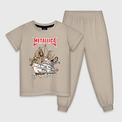 Детская пижама Metallica