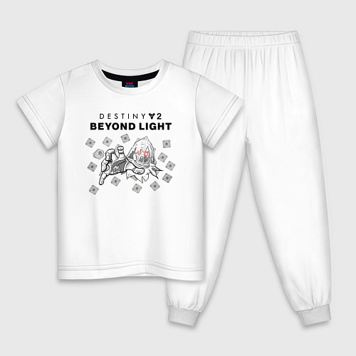 Детская пижама Destiny 2: Beyond Light / Белый – фото 1