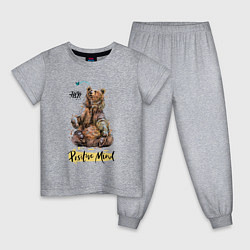 Детская пижама Мудрый медведь