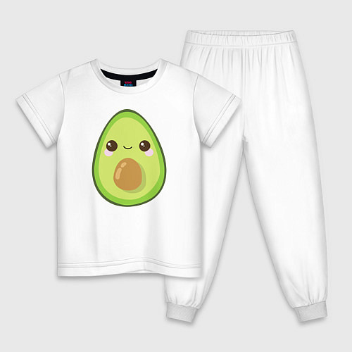 Детская пижама Avocado / Белый – фото 1