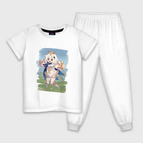 Детская пижама Паймон / Белый – фото 1