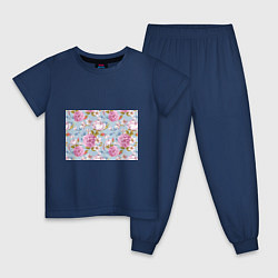 Детская пижама Цветы