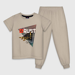 Детская пижама Rust Стучим в дверь соседу Раст